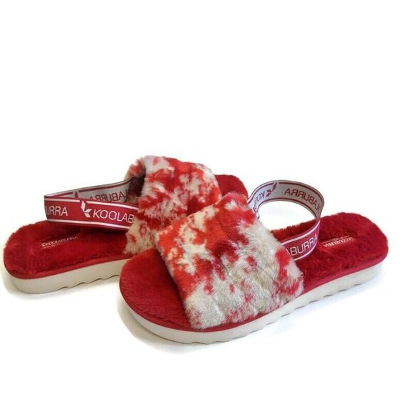 Koolaburra By UGG Fuzz'n II Slide Womens Size 11 Slipper Sandal Tie Dye 1124417 - Picture 8 of 8
